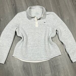 Vineyard Vines Channel Snap Quilted Pullover